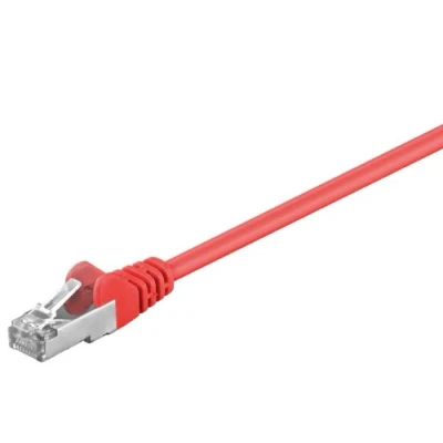 Afbeelding van Goobay CAT 5e Patch Cable, F/UTP, red 0.25 m