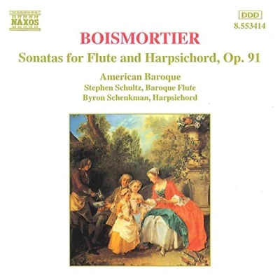 Afbeelding van Stephen Schultz, American Baroque Boismortier: Sonatas For Flute And Harpsichord (CD)