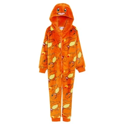 Afbeelding van Pokemon Onesie Kinderen Charmander 7 8 Jaar