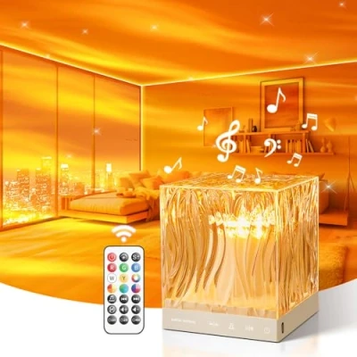 Afbeelding van Led sterrenhemel projector, poollichtlamp met 18 verlichting, nachtlampje, slaaphulp, 15 geluidsmachine, noorderlicht lamp, afstandsbediening, timer, projector voor kinderen en