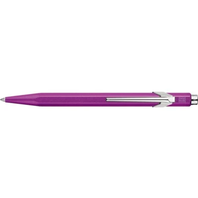Afbeelding van caran d&#039;ache Balpen colormat x 849 violet 2 stuks