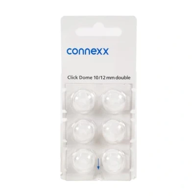 Afbeelding van Click Dome 10 MM / 12 Double Hoortoestel tip Signia AudioService Siemens