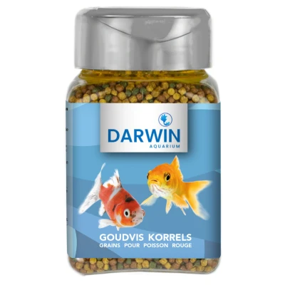 Afbeelding van Darwin Goudvis Korrels Vissenvoer 100 ml