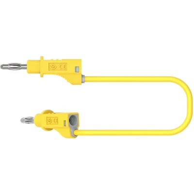 Afbeelding van Electro PJP 2117 CD1 50J Meetsnoer Bananenstekker 50 cm Geel 1 stuk(s)
