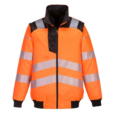 Afbeelding van PW3 Hi Vis 3 in 1 Pilotjack maat Large, OrBk