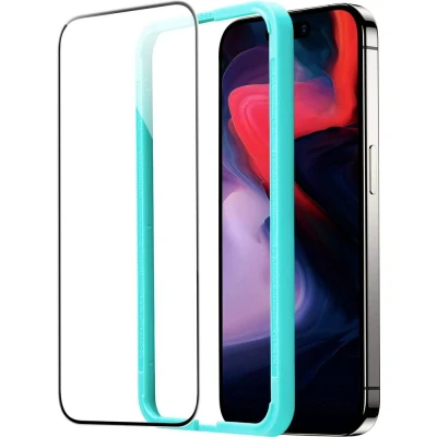 Afbeelding van ESR Tempered Glass Screenprotector (glas) iPhone 15 Pro 1 stuk(s) 1D6720301