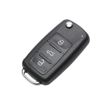 Afbeelding van Vervanging vouwen autosleutel huisvesting shell voor VW Golf Mk6 T1iguan Polo Passat CC SEAT Skoda Octavia 3Knoppen