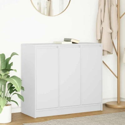 Afbeelding van vidaXL Dressoir 85x34x76 cm bewerkt hout wit