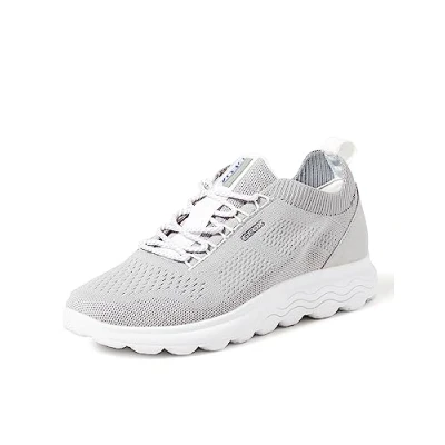Afbeelding van Geox Spherica A Sneakers laag, Dames, Maat: 40, Grau Textiel