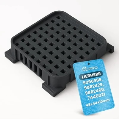 Afbeelding van DL pro Actieve koolfilter 48 x 44 mm voor Liebherr 9096989 9882429 9882460 Fresh Air vervangingsfilter koolstoffilter koelkast koelvriescombinatie