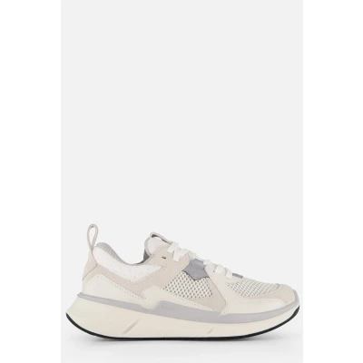 Afbeelding van ECCO BIOM Sneakers laag, Dames, Maat: 37, Shadow white/white Leer en textiel