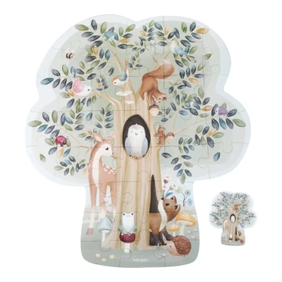 Afbeelding van Little Dutch Vloerpuzzel Forest Friends FSC