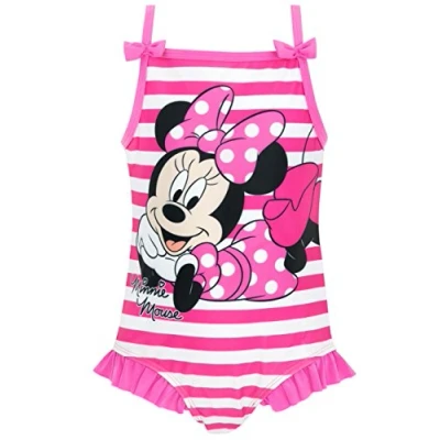Afbeelding van Disney Minnie Mouse Zwemkostuum Meisjes&#039; Een Delige Zwempakken Kinderzwemkleding 110