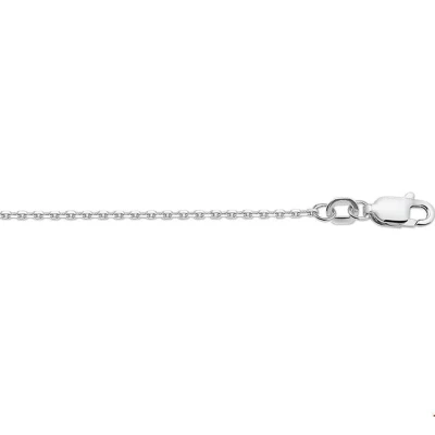 Afbeelding van Zilveren Ketting Anker 1,3 mm x 80 cm lang
