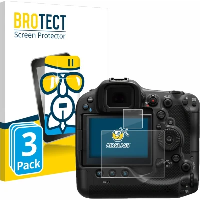 Afbeelding van BROTECT Glas Screen Protector voor Canon EOS R3 (3 Stuks) Schermbeschermer [9H Hardheid, Beschermglas Folie niet Gehard Glas]