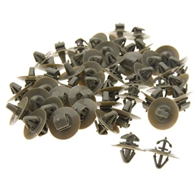 Afbeelding van OTOTEC 50Pcs Trim Clips Side Moulding Deur Auto Plastic Lagere Protector Compatibel Met Renault Master