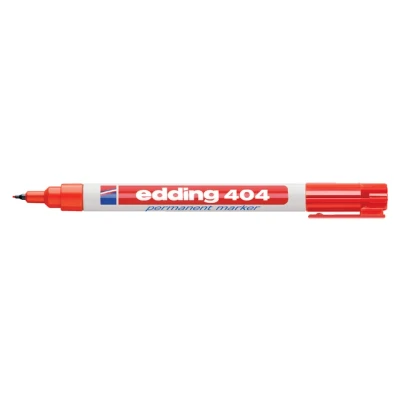Afbeelding van Viltstift edding 404 rond 0.75mm rood