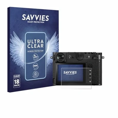 Afbeelding van Savvies Screenprotector voor Fujifilm GFX 100RF Folie Beschermfolie transparant (18 Stuks)
