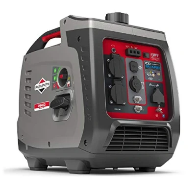 Afbeelding van Briggs &amp; Stratton Draagbare Benzine Invertergenerator PowerSmart Series P2400, 2400 Watt Piekvermogen / 1800 Continu Vermogen, Ultra Stil en Lichtgewicht