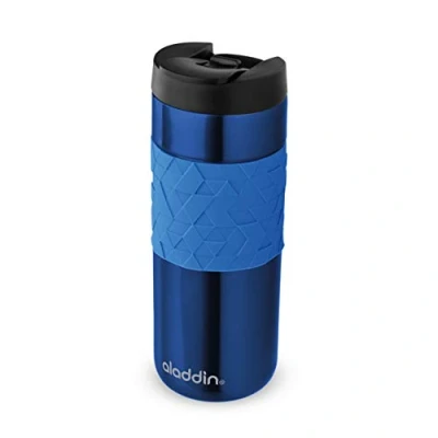 Afbeelding van Aladdin Leak Lock Thermosbeker 470 ml Easy Grip Lekvrij Blauw