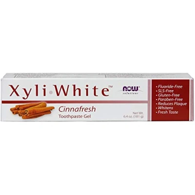 Afbeelding van Now Foods, Xyliwhite tandpasta gel, cinnafresh, 181 g (181 g)