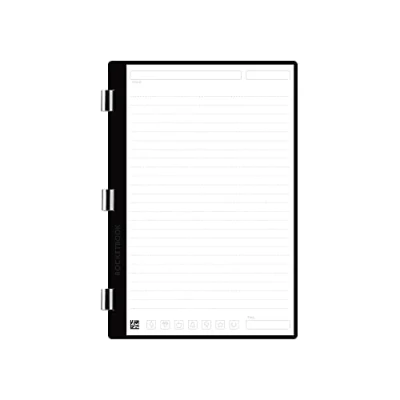 Afbeelding van ROCKETBOOK Pro Lined Page Pack Scannable Notebook Paper Schrijven, scannen, wissen, hergebruiken 20 gelinieerde vellen, wit Uitvoerend formaat: 6&quot; x 8,8&quot;