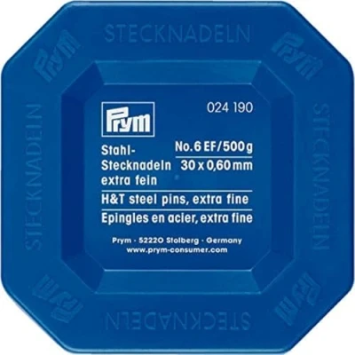 Afbeelding van Prym Staal Zilver (0.60 x 30mm) Pinnen 1x500g