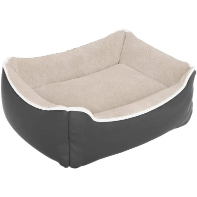 Afbeelding van Sogni e Capricci Nuvola kennel voor honden en katten, 100% polyester, crèmekleur, 44 x 34 15 cm (buitenmaten)