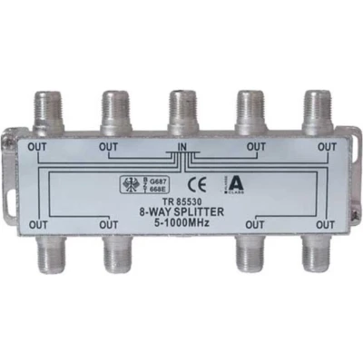Afbeelding van F splitter met 8 uitgangen / 5 1000 MHz