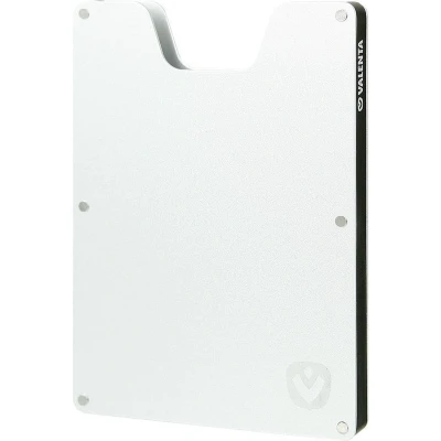 Afbeelding van Valenta Card Case Aluminium Brushed Zilver