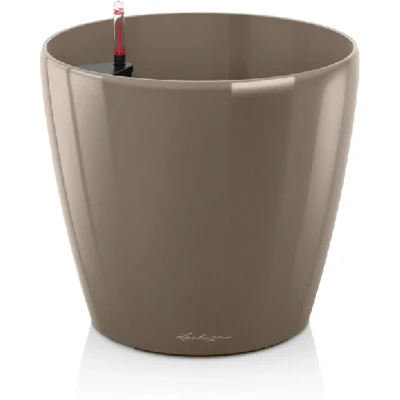 Afbeelding van Lechuza Classico premium 60 Taupe hoogglans
