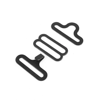 Afbeelding van vlinderdas clips 50sets metalen verstelbare hardware das clip haak sluiting stropdas riem