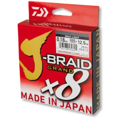 Afbeelding van Daiwa J Brand Grand X8 Chartreuse 0.20mm (270m) Gevlochten lijn