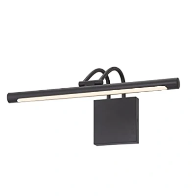 Afbeelding van Westinghouse Lighting 75016 43 cm, 15 Watt hardwire verstelbare dimbare LED beeldlamp, matzwarte afwerking, 3000K