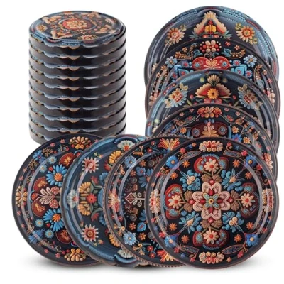 Afbeelding van KADAX Schroefdeksel met diameter van 82 mm, metalen twist off deksel, reservedeksel voor inmaakpotten en weckpotten, deksel 6 inkepingen, symmetrisch, 10 stuks