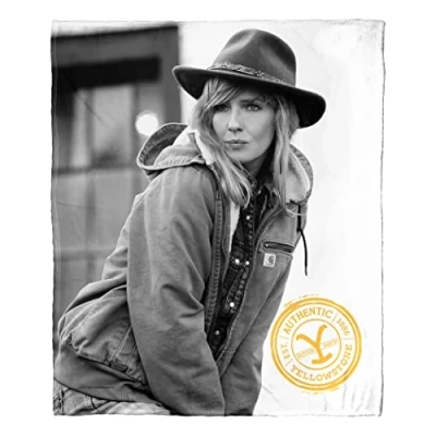 Afbeelding van Northwest Yellowstone Silk Touch Gooi Deken, 50&quot; x 60&quot;, Beth Dutton 2