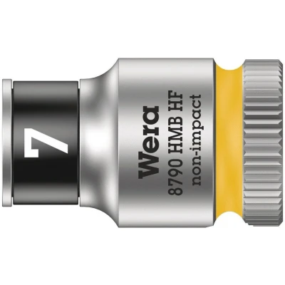 Afbeelding van Wera 8790 HMB HF Zyklop hand en machine dopsleutel 3/8&quot; 7 x 29mm