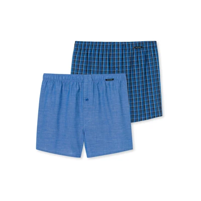 Afbeelding van Schiesser boxershort blauw