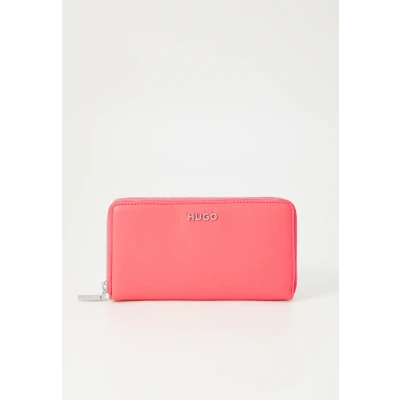 Afbeelding van HUGO MEL ZIP Around Portemonnee, Dames, Maat: One Size, Light pastel red