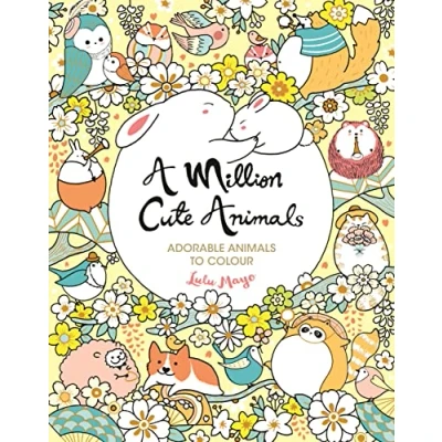Afbeelding van A Million Cute Animals: Adorable Animals to Colour