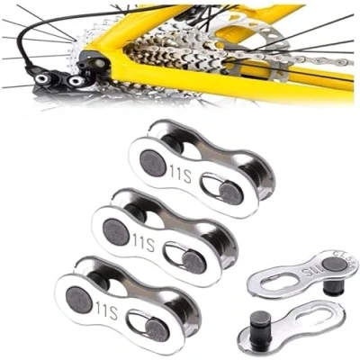 Afbeelding van LYTIVAGEN 3 paar fietskettingschakels kettingsluiting fietskettingen schakels fiets ketting link voor 11 speed snelheidsketting