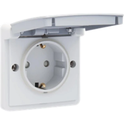 Afbeelding van Niko hydro wandcontactdoos wcd 1 voudig schroef 700 36800