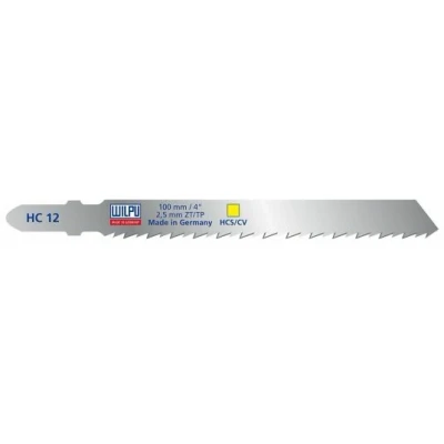 Afbeelding van Wilpu HC12 decoupeerzaagblad hout en kunststof (Bosch T101B) 5 stuks