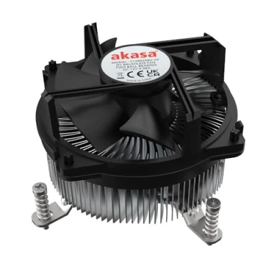 Afbeelding van Akasa Intel LGA1700 Processor Hybride koeler 9 cm Aluminium, Zwart 1 stuk(s)