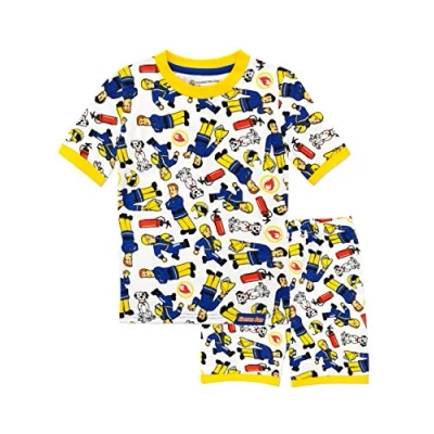 Afbeelding van Fireman Sam Jongens Pyjama&#039;s Brandweerman Wit 104