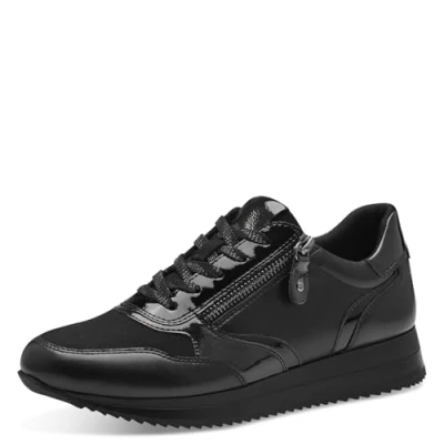 Afbeelding van Jana Low 8 23774 43 Sneakers voor dames, zwart uni, 37 EU Breed