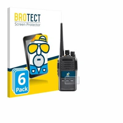 Afbeelding van BROTECT Screenprotector voor Midland G18 Pro PMR Folie Beschermfolie matte (6 Stuks)