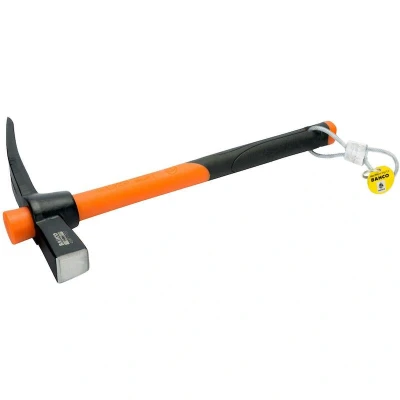 Afbeelding van Bahco Metselaarshamer spaans model met metalen draadlus fiberglas handgreep 700 g TAH486F