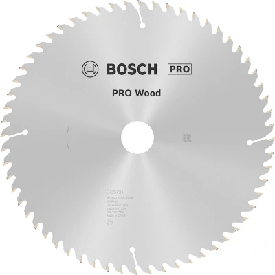 Afbeelding van Bosch Accessories Optiline Wood 2608640729 Hardmetaal cirkelzaagblad 250 x 30 3.2 mm Aantal tanden: 60 1 stuk(s)