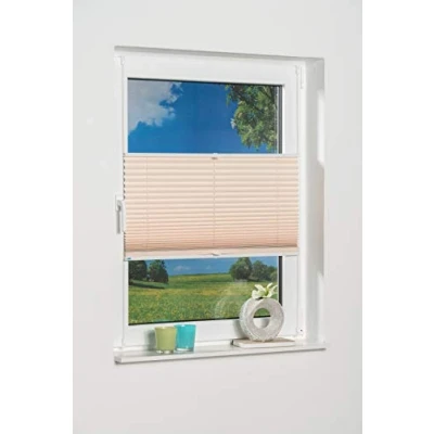 Afbeelding van K home Klemmfix geplooide Palma crème 70 x 130 cm ++++++++++++++++